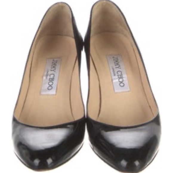 Jimmy Choo Patent Leather Heels - Picture 3 of 5